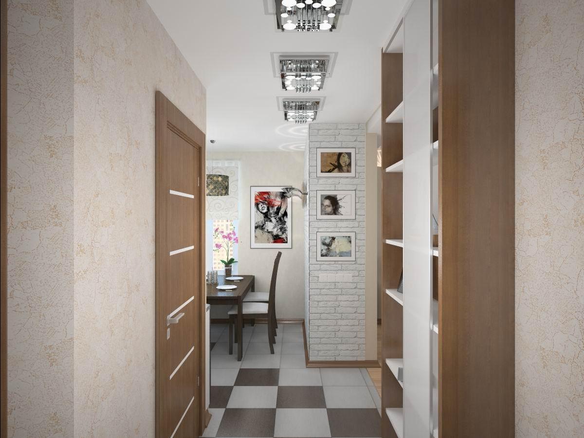 Photo de design d'intérieur de couloir