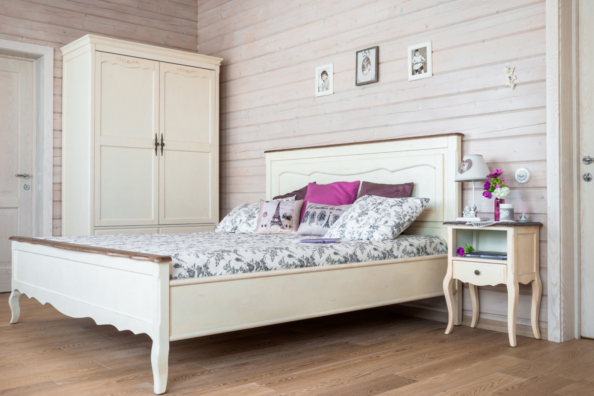 Meubles de chambre de style rustique