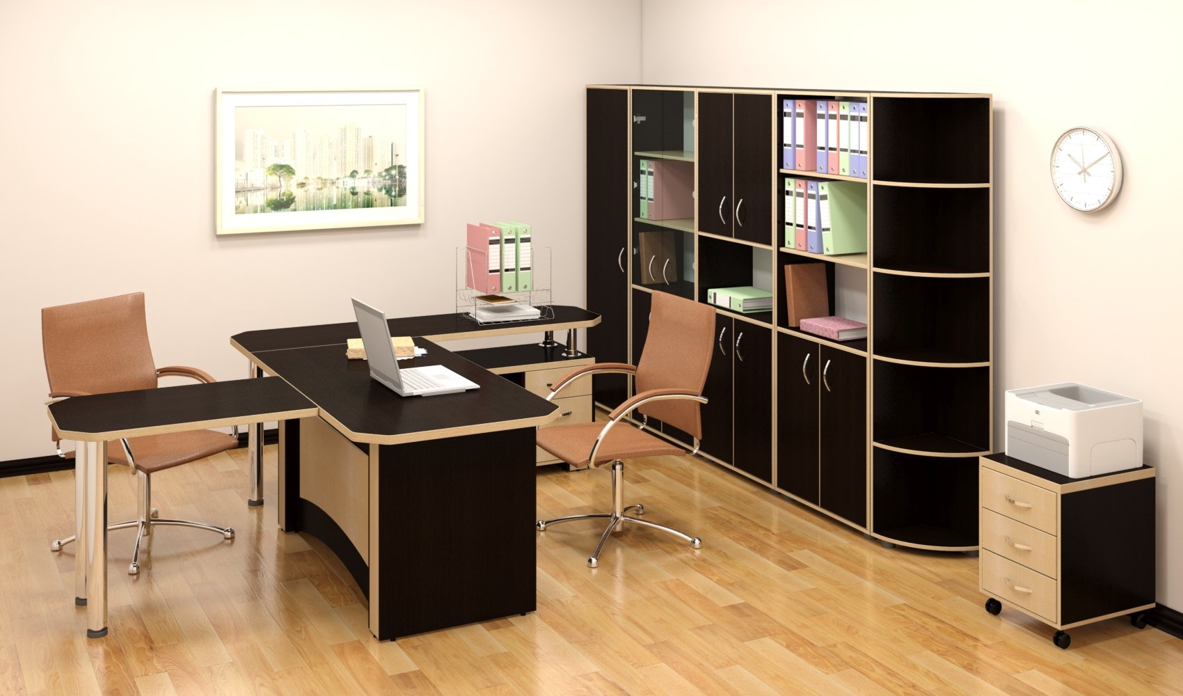 Mobilier de bureau modulable