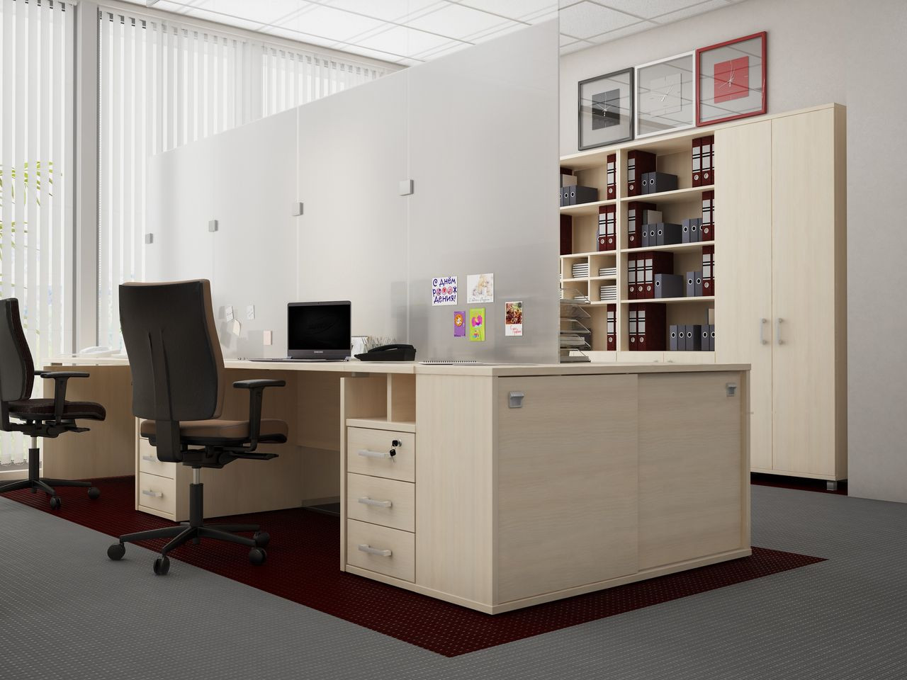 Table de bureau avec tiroir