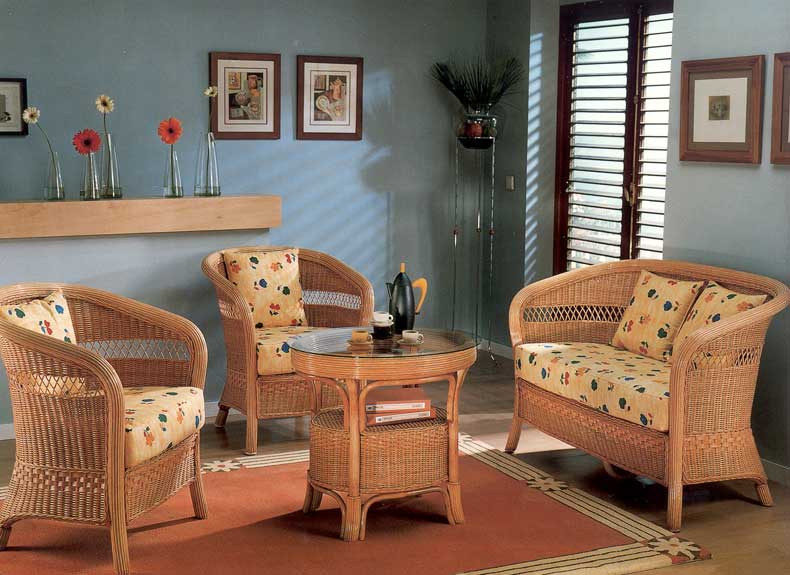 Meubles en osier bricolage