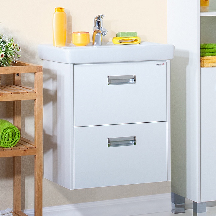 Armoire suspendue avec tiroirs