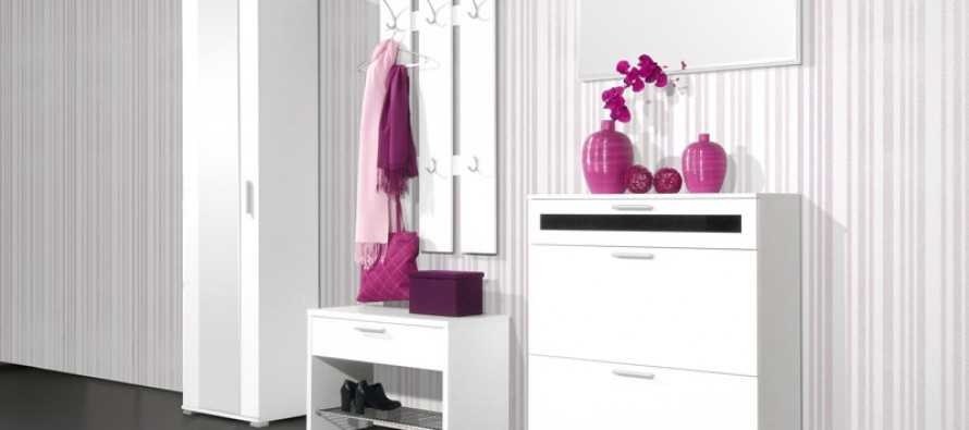 Couloir en blanc