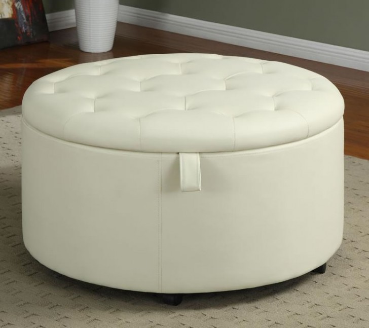 Pouf avec rangement