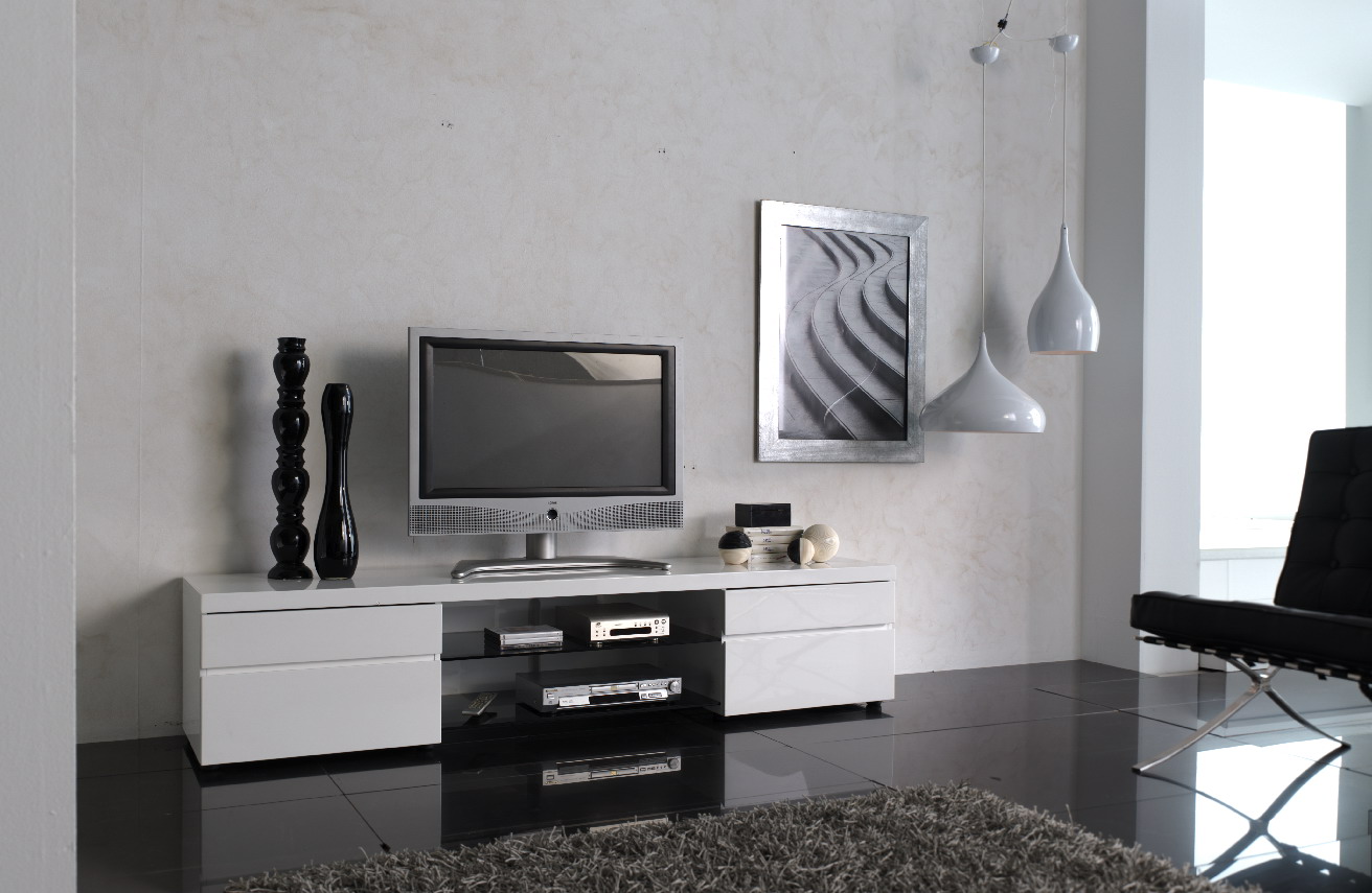 Meuble long contemporain