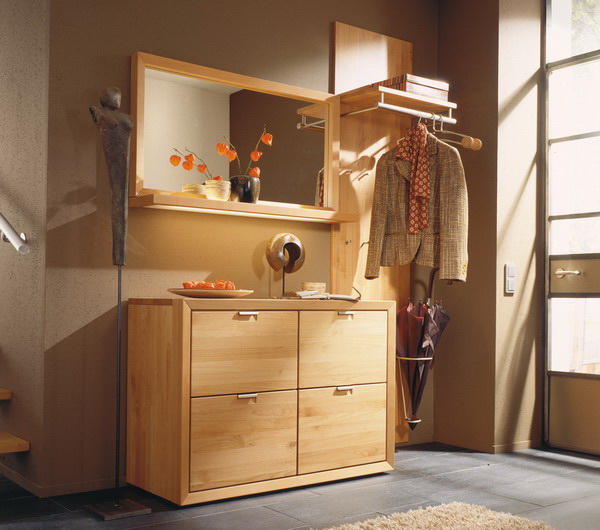 Design élégant d'un couloir étroit