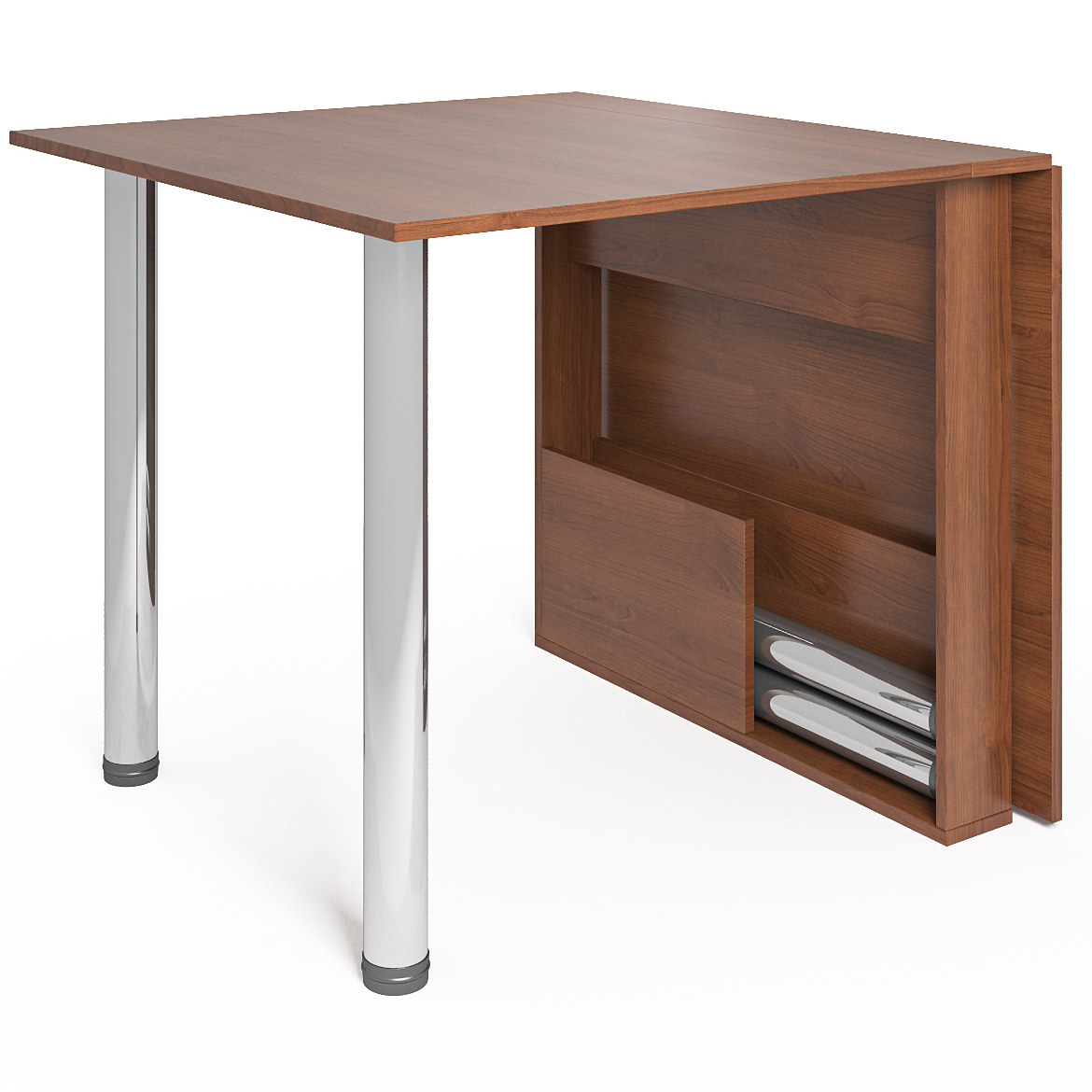 Table avec pieds
