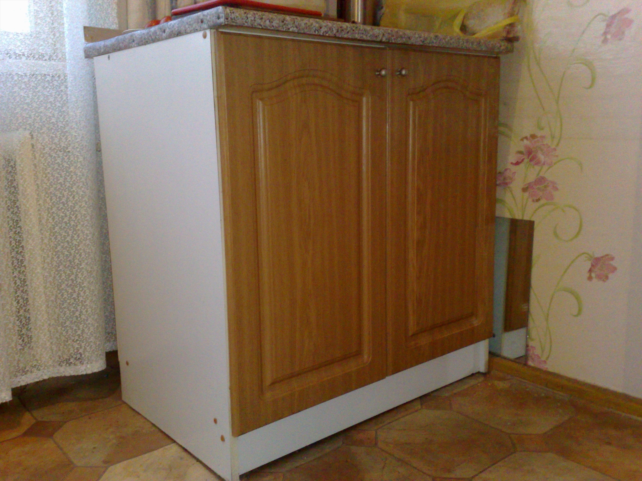 Table console avec portes
