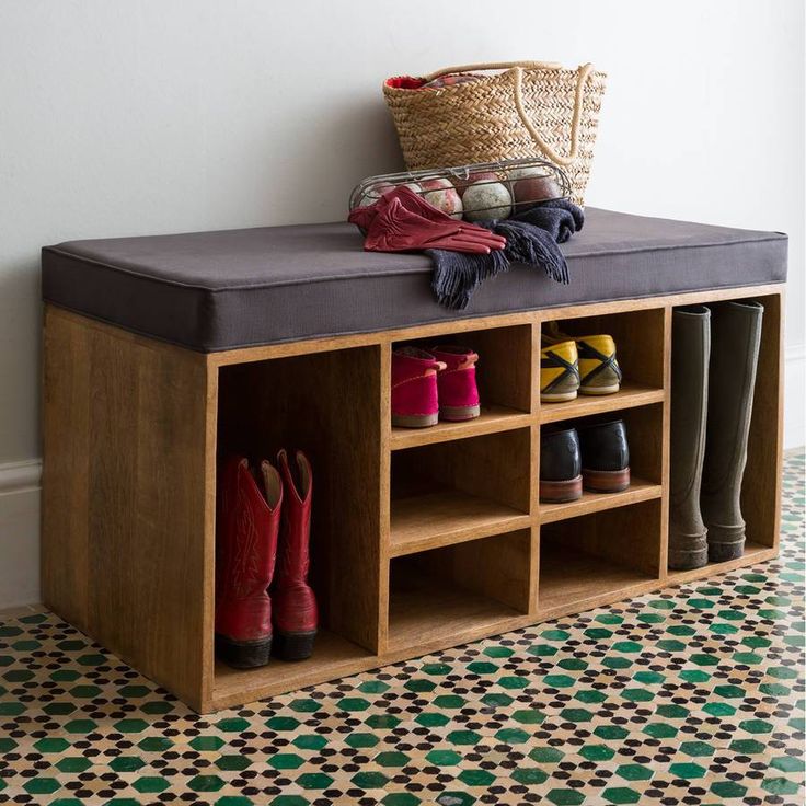 Meuble à chaussures - les solutions les plus simples et ergonomiques pour le couloir