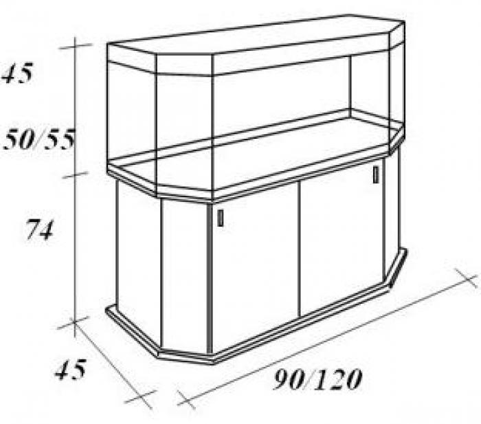 Tiroir pour dessins d'aquarium