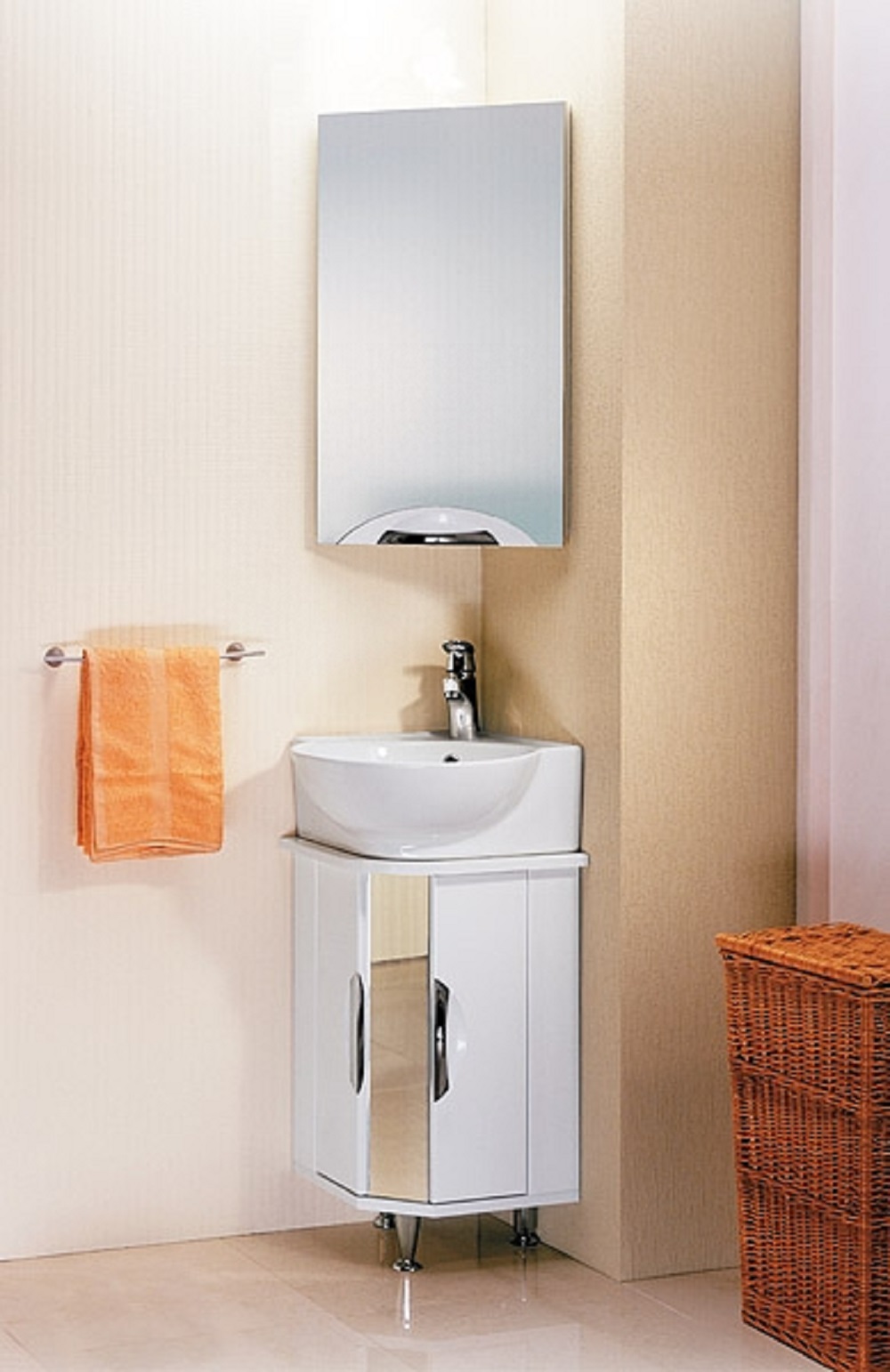 Meuble vasque sur pied