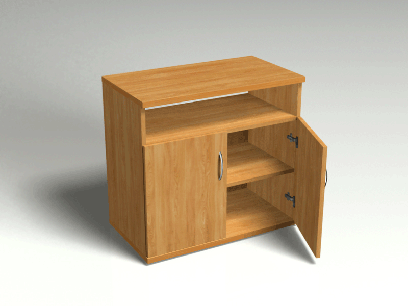 Armoire latérale avec niche et deux portes