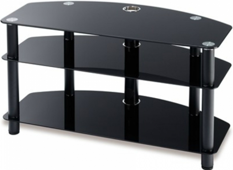 Table de chevet en noir