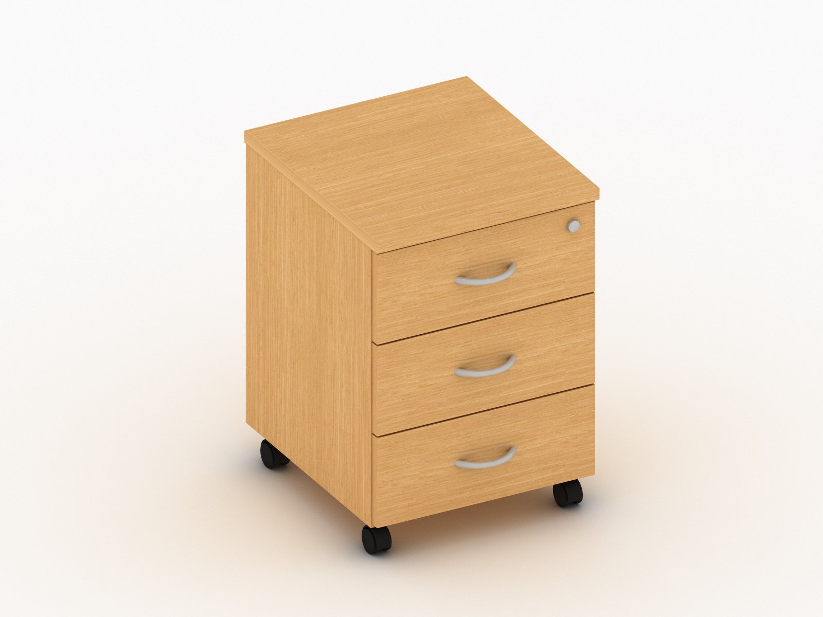 Table de chevet de couleur claire