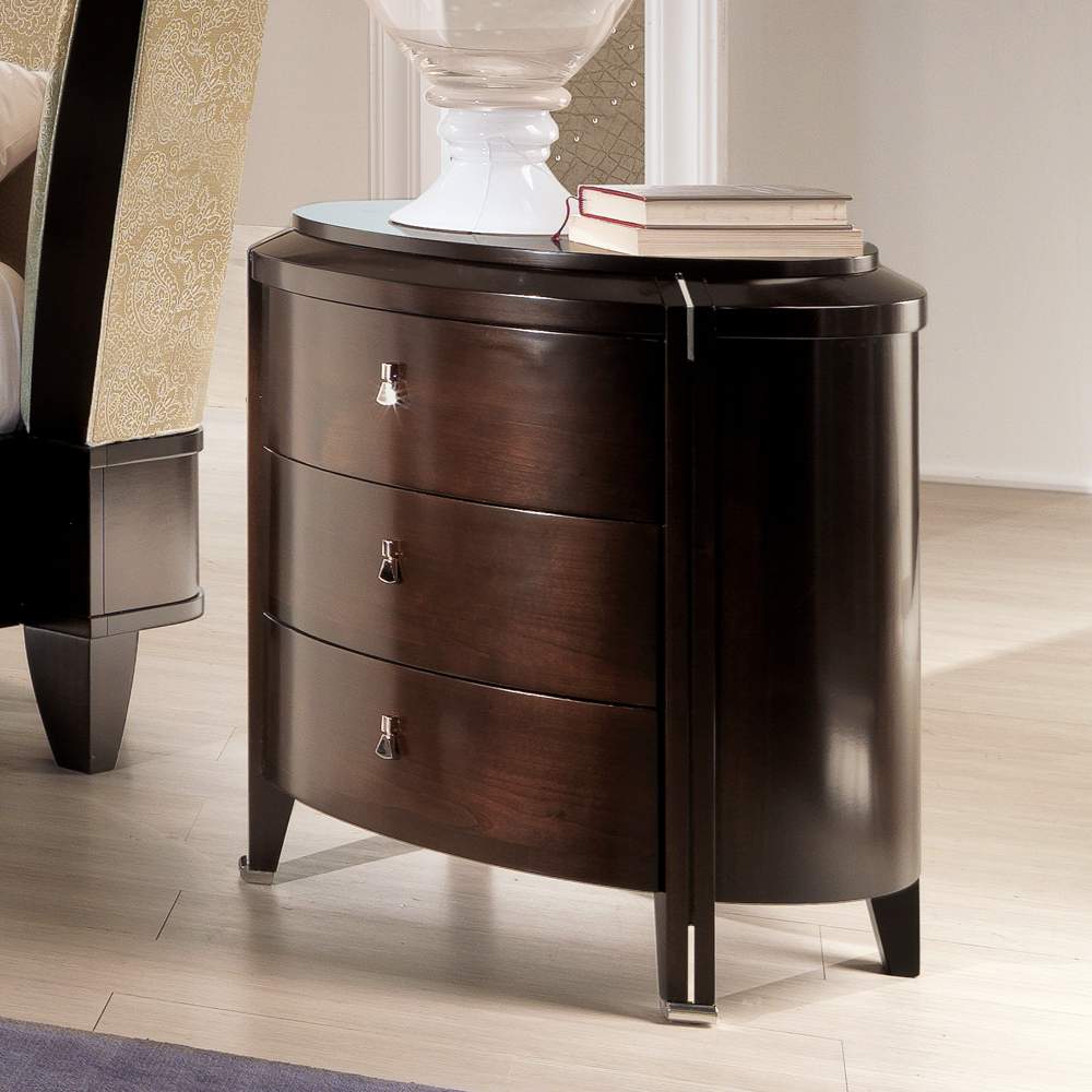 Table de chevet en bois