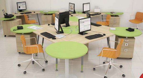 Bureaux de bureau confortables
