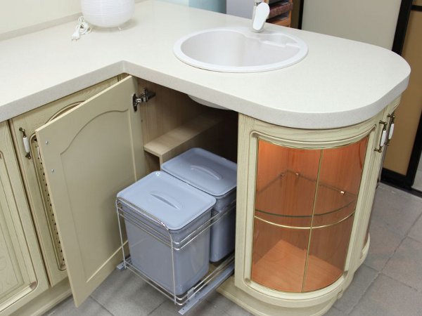 Meuble vasque d'angle