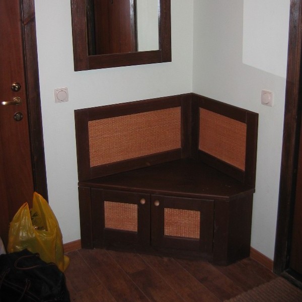 Armoire d'angle pour chaussures