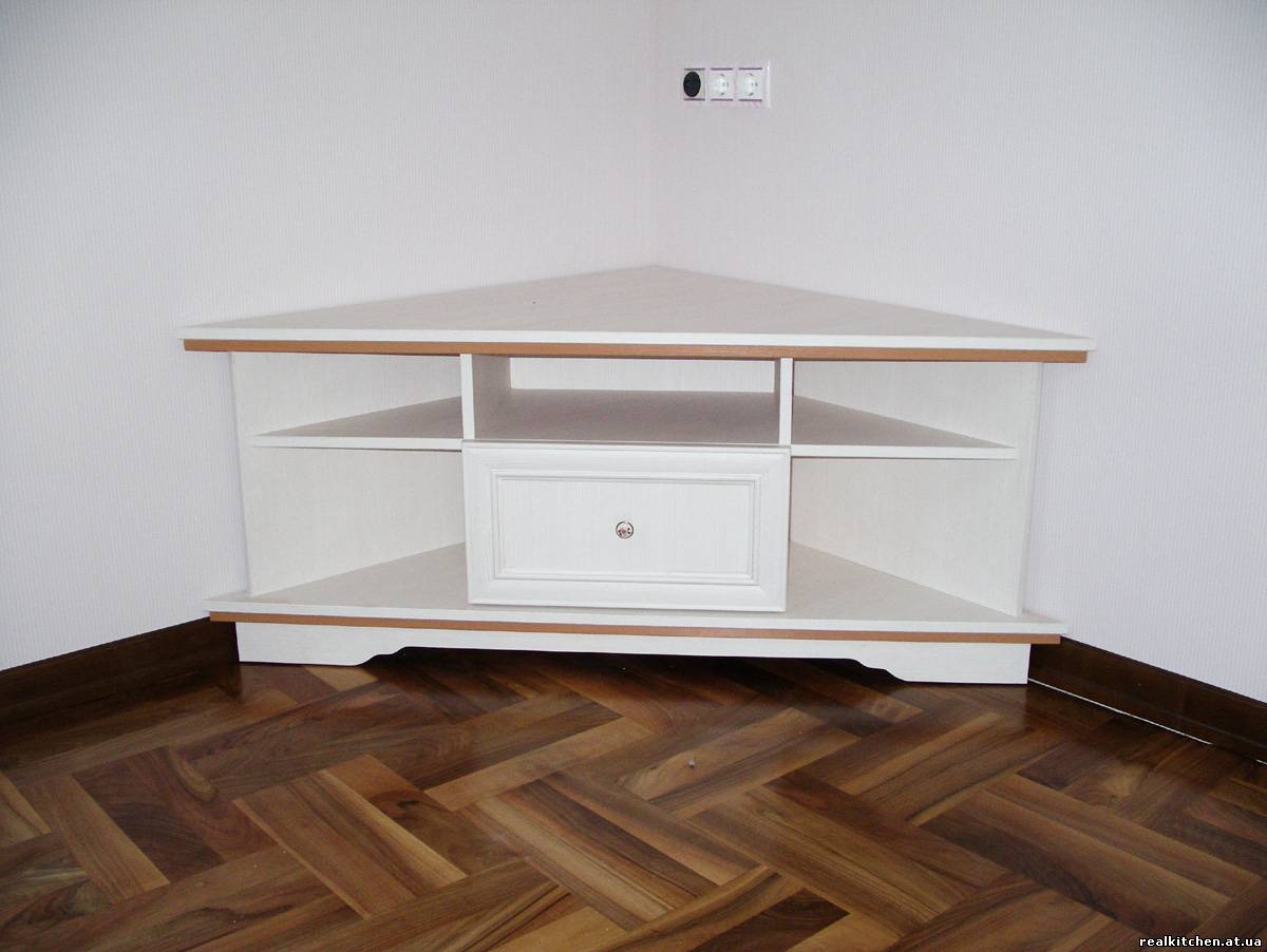 Meuble d'angle TV contemporain