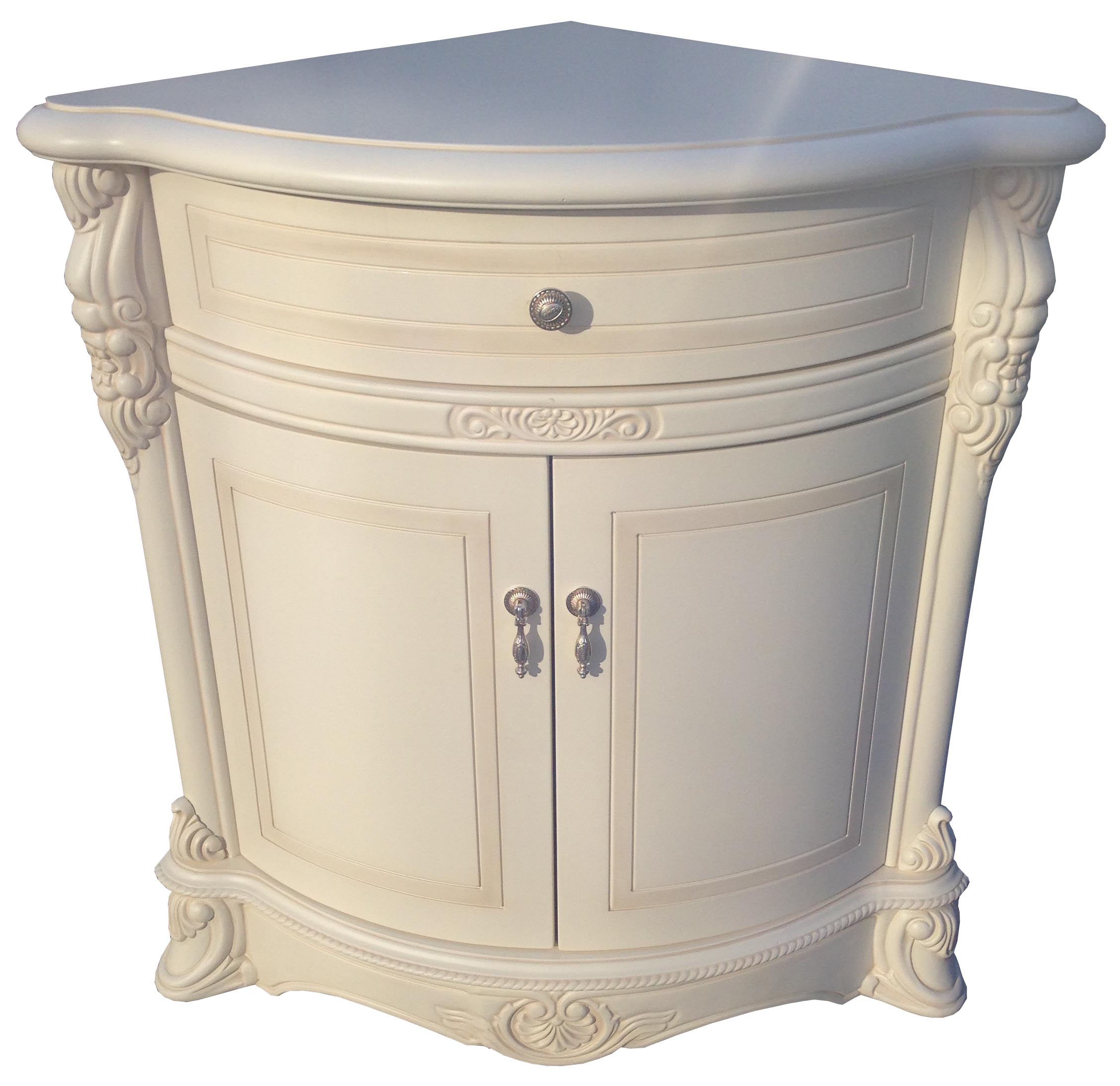 Armoire d'angle dans la chambre