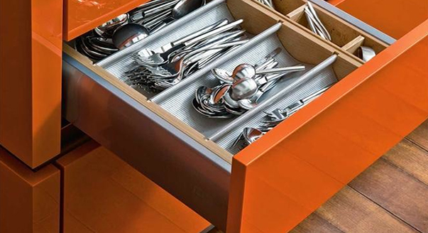 Inserts pour tiroirs de cuisine