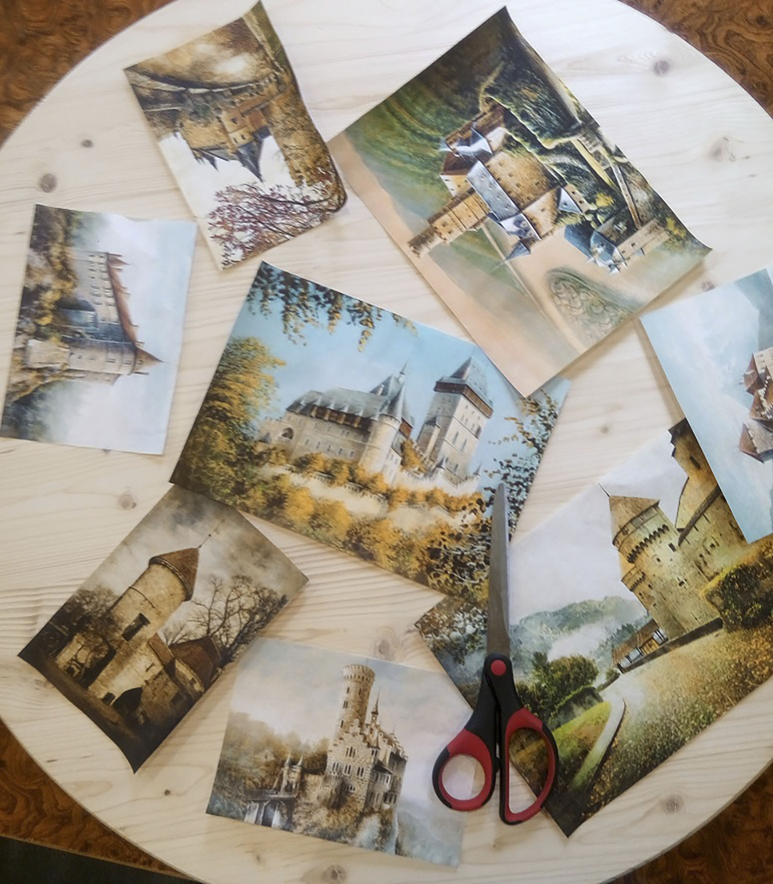 Cartes de découpage