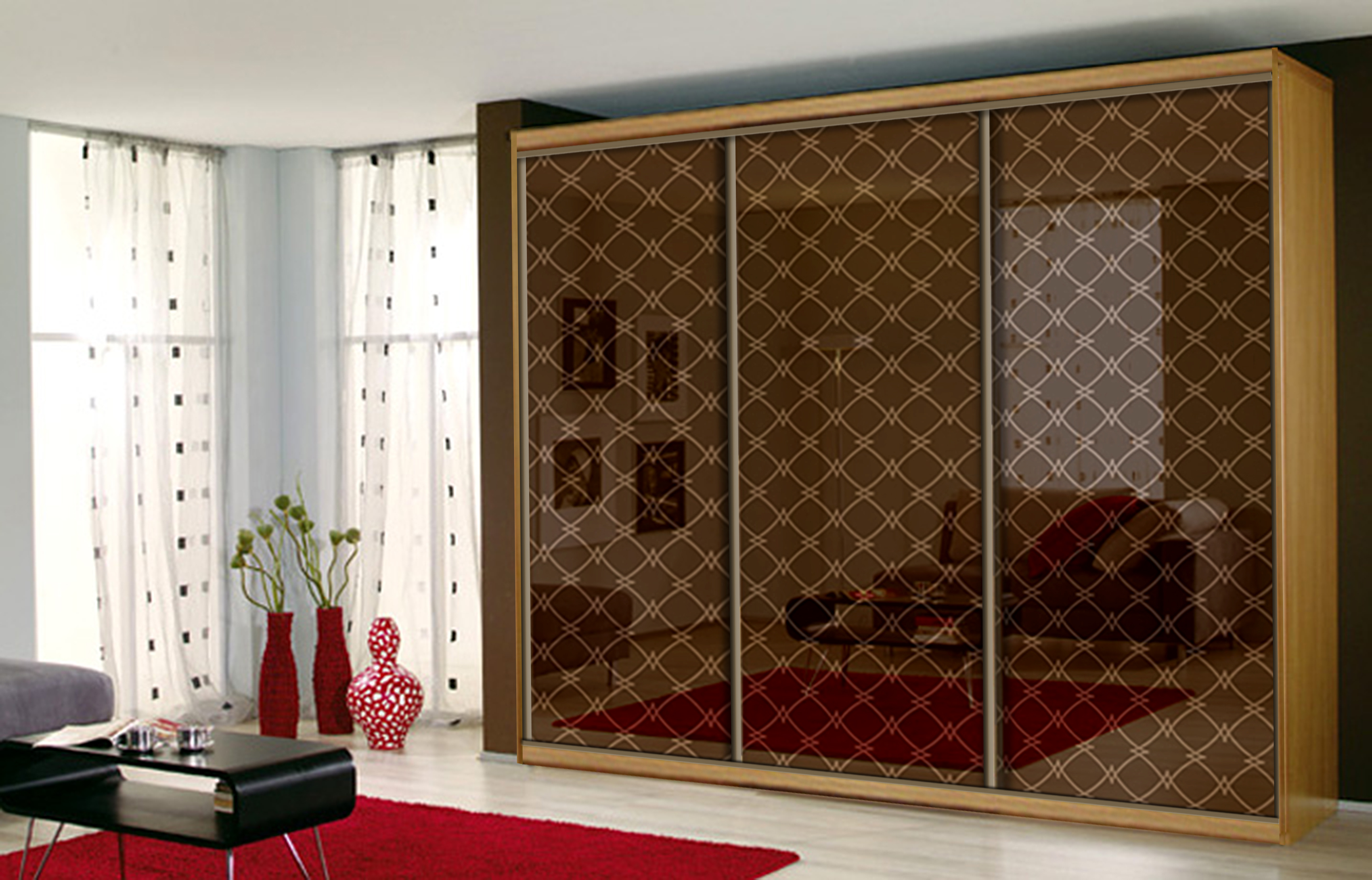 Verre décoratif de façade
