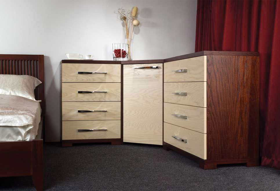 Commode en L