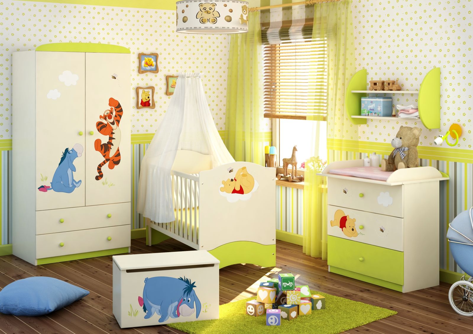 Comment choisir une commode dans une pépinière pour une fille