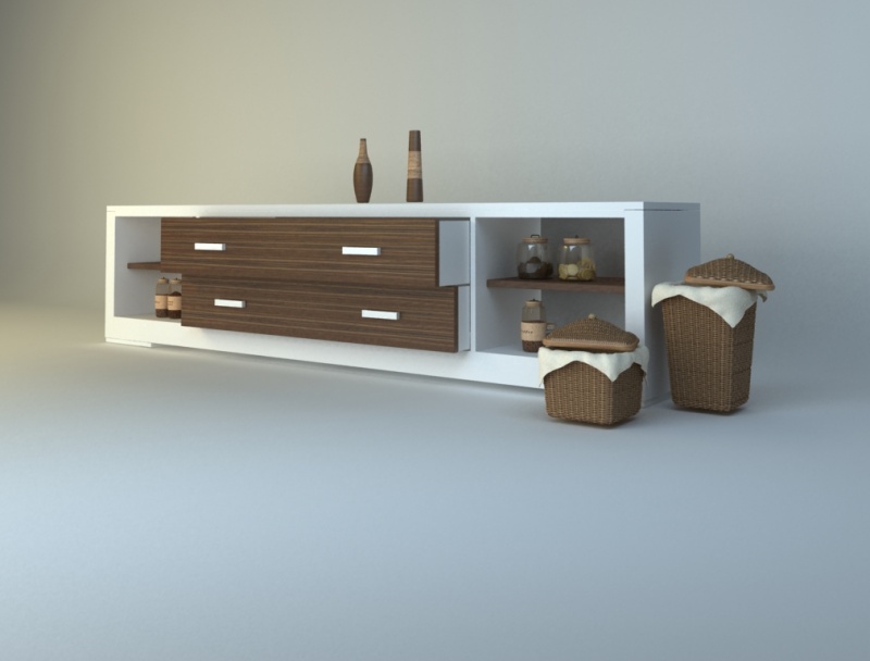 Commode pour un petit salon