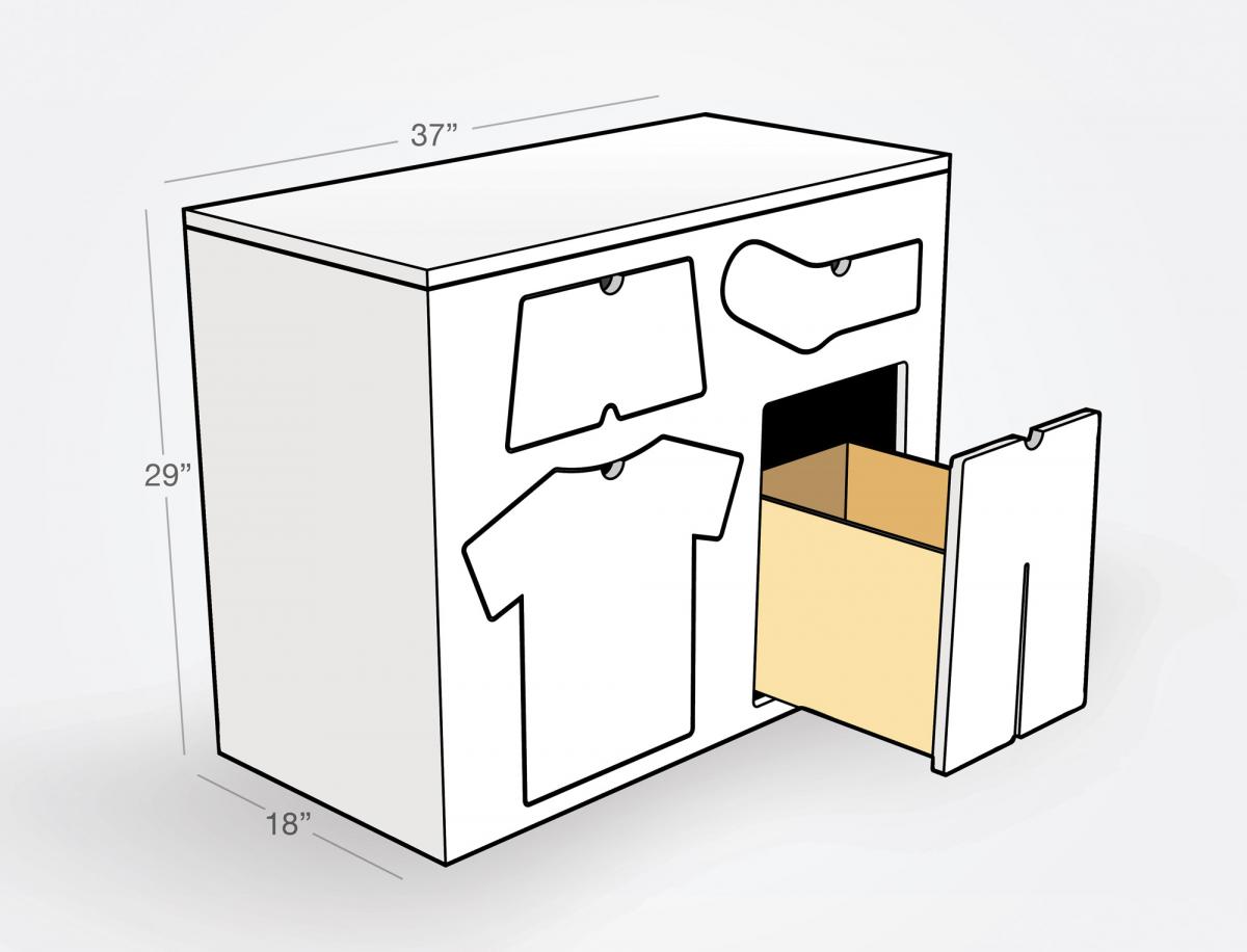 Commode pour les plus petits