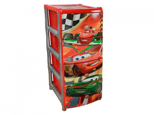 Commode avec des voitures