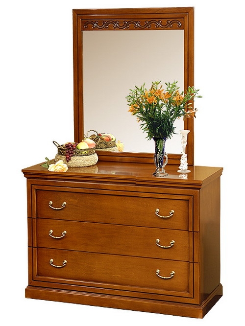 Commode avec miroir