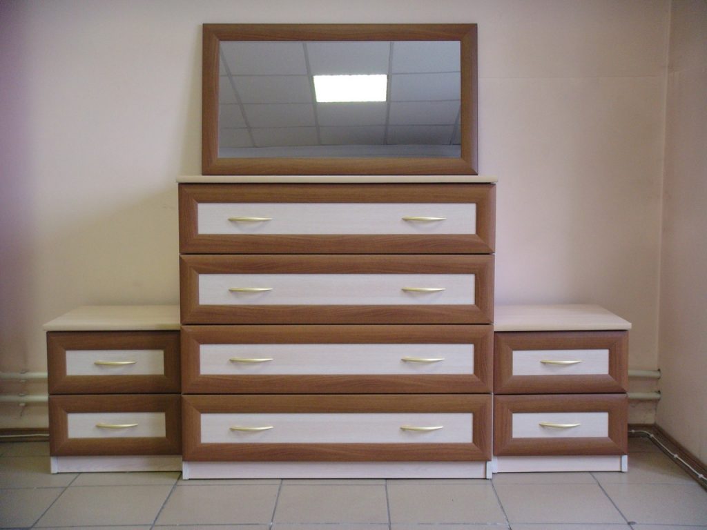 Commodes avec miroir