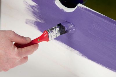 Peinture au pinceau