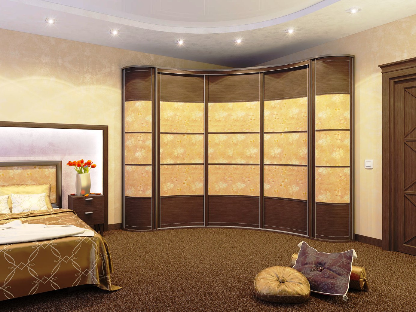 Armoire Radius dans la chambre