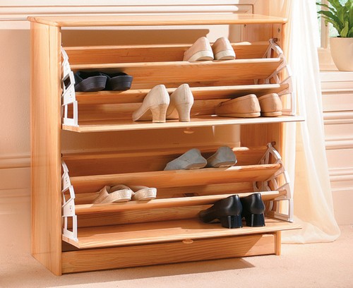 Meuble à chaussures mince