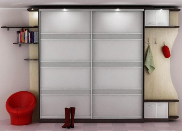 Armoire dans le couloir
