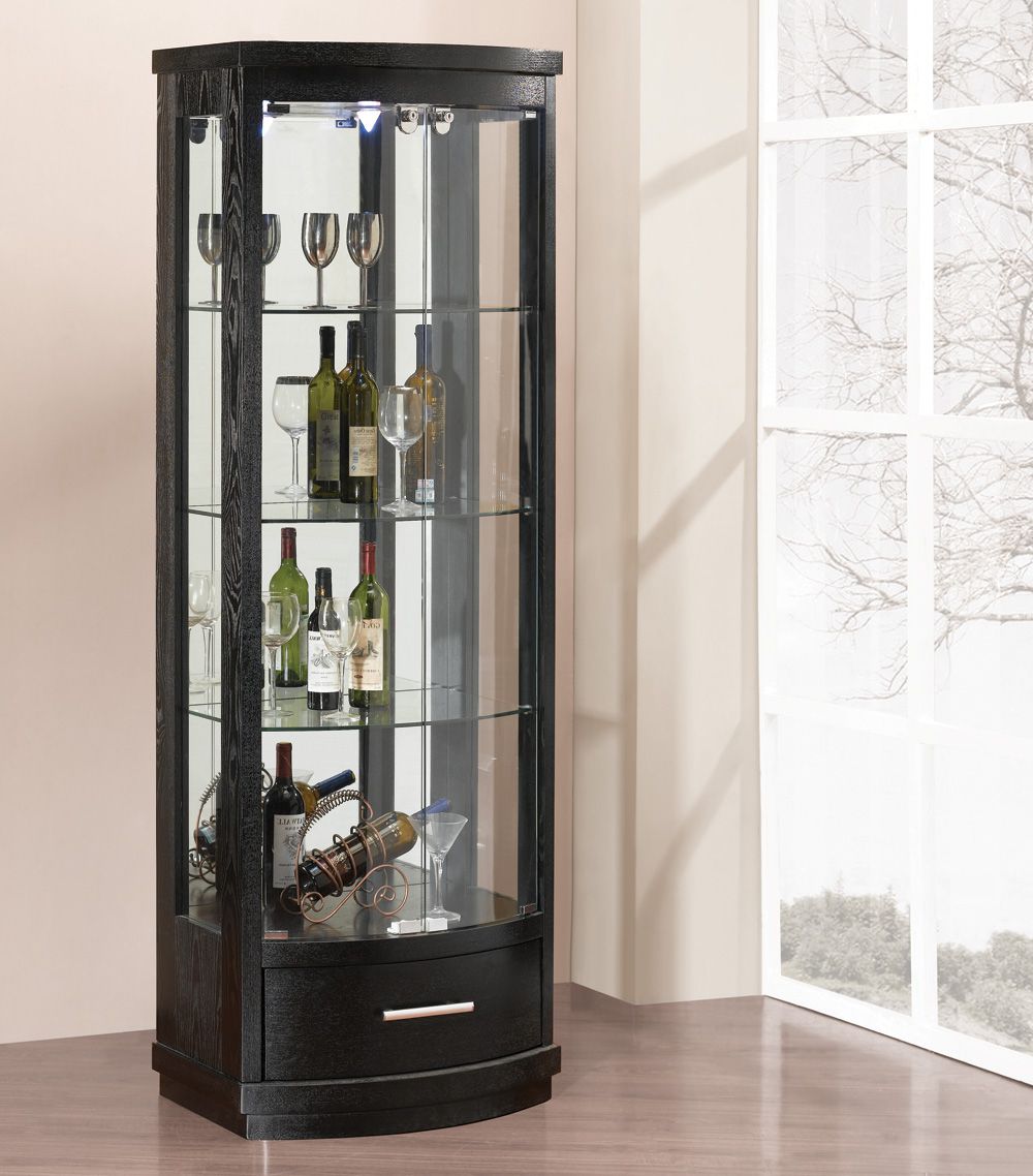 Vitrine armoire pour salon