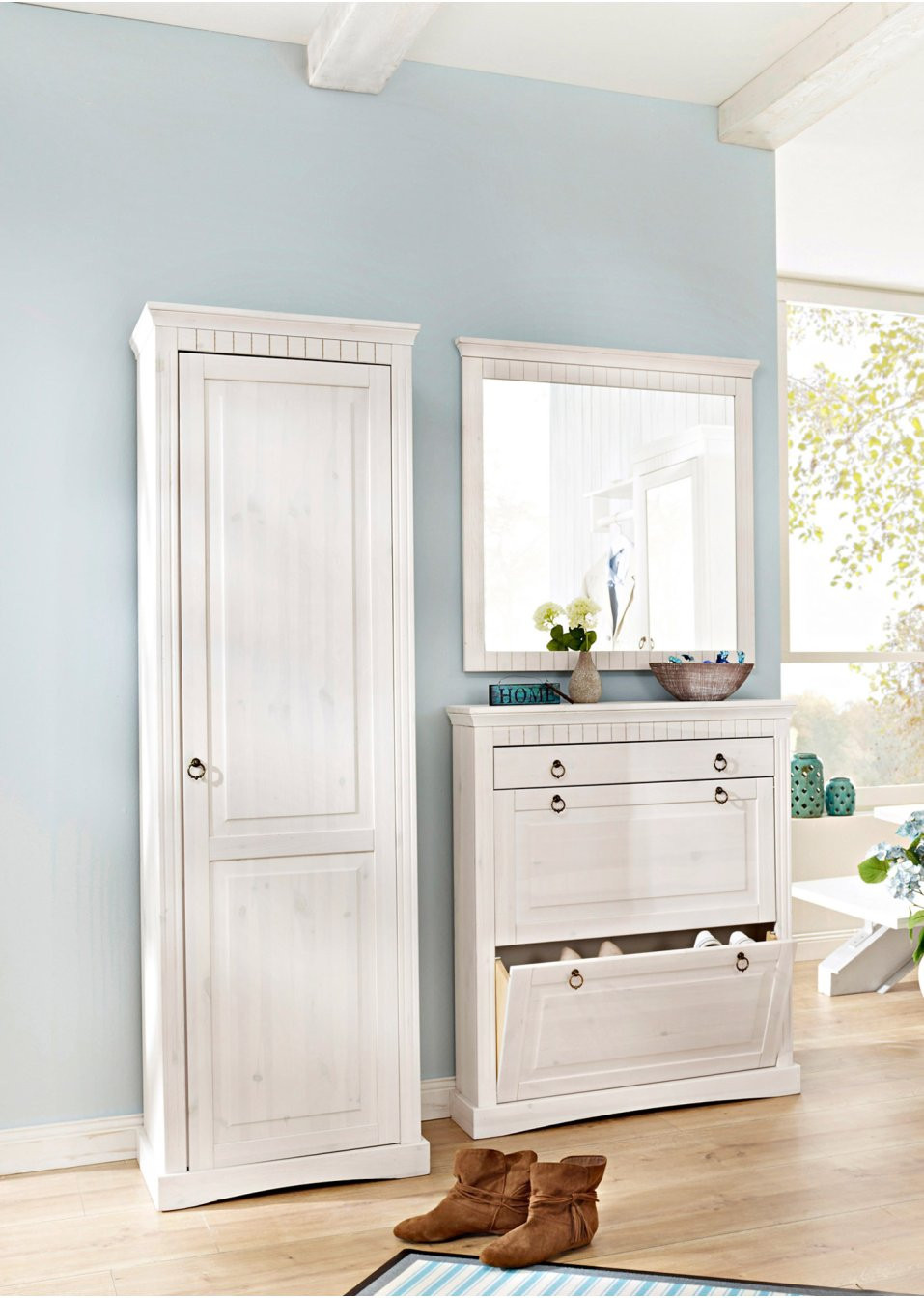 Armoire et miroir