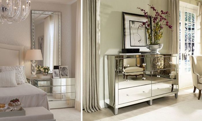 Commode miroir