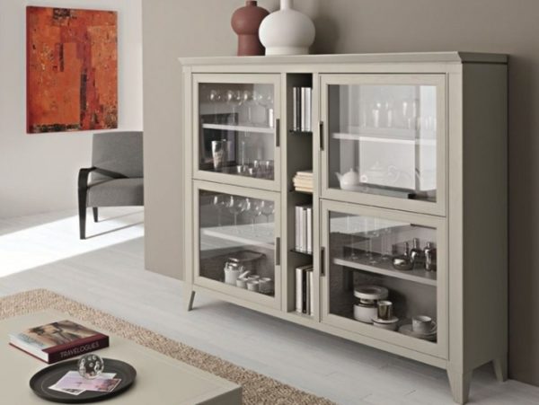 Vitrine blanche