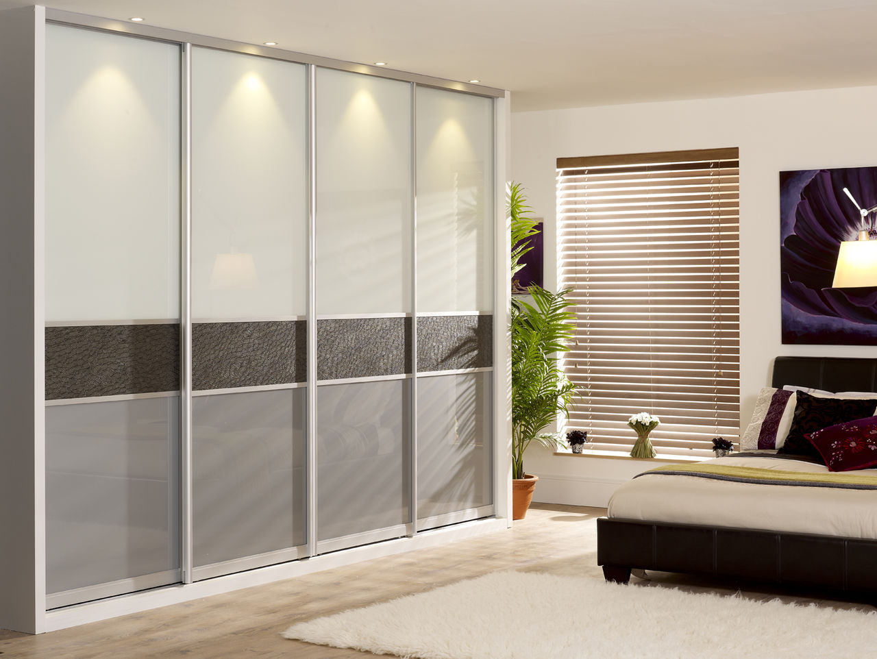 Conception à quatre portes avec un design mixte