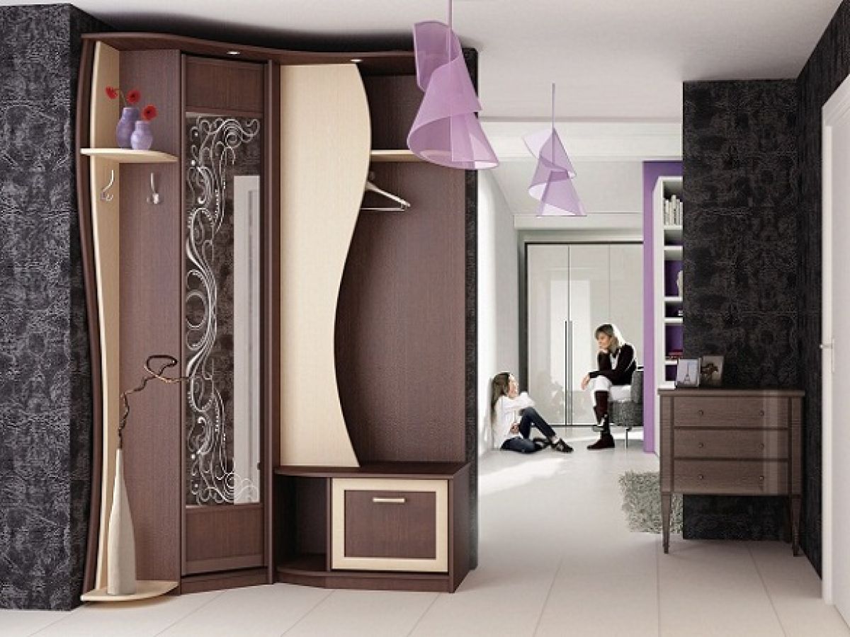 Mobilier beau et compact pour un petit couloir