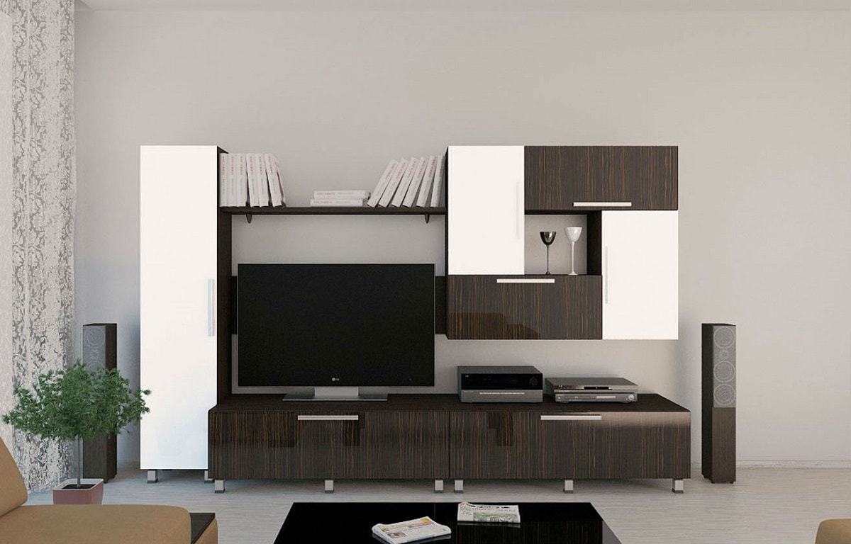 Murs modulaires pour le salon