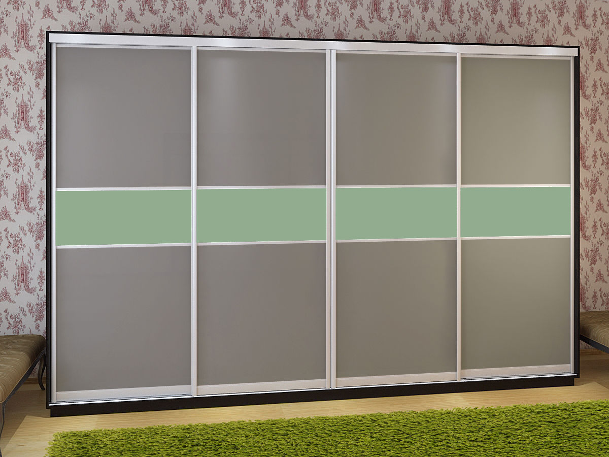 Armoire coulissante dans un salon en plastique