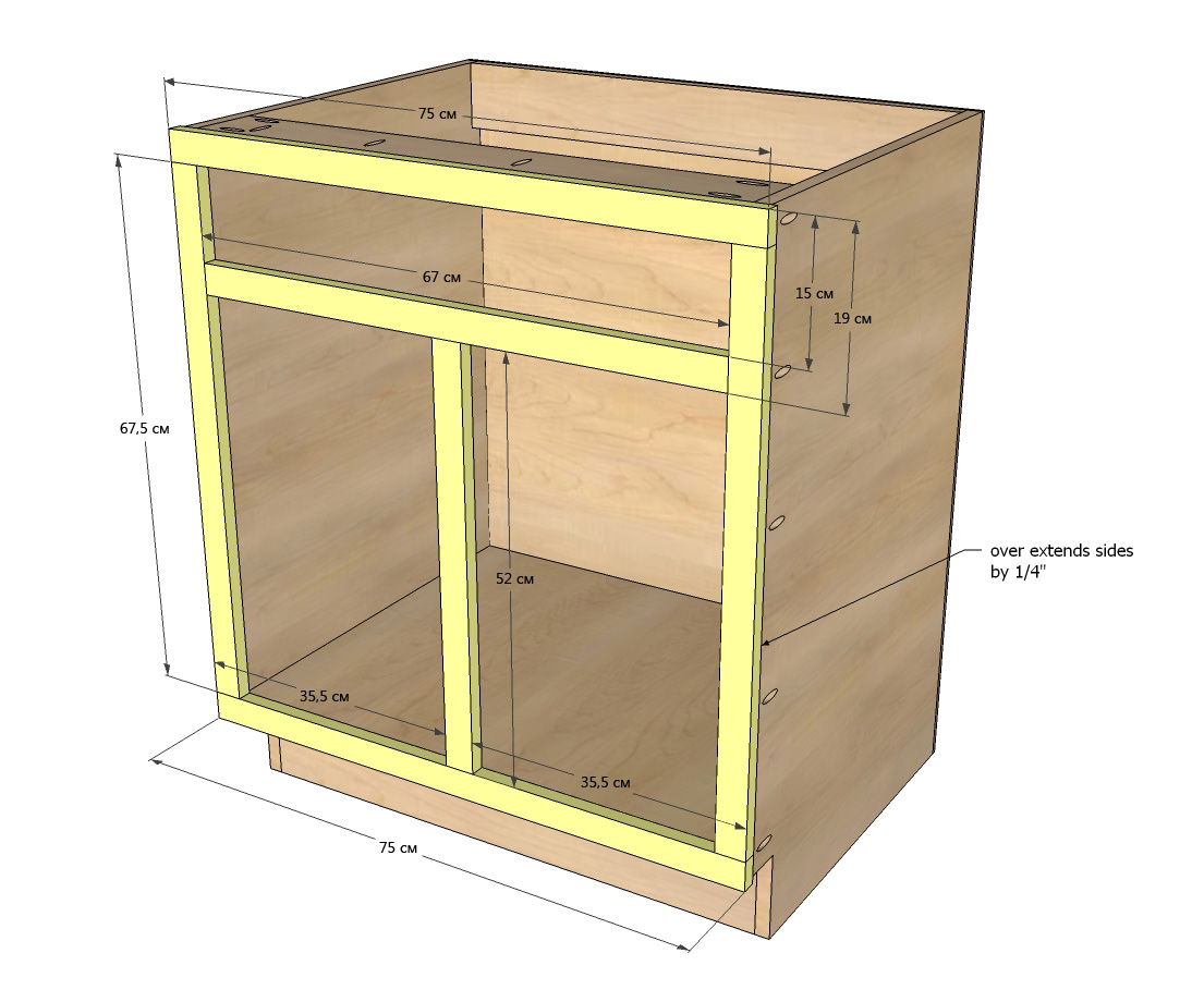 Cabinet de bricolage