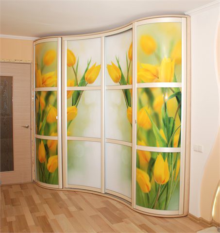 Armoire avec impression photo