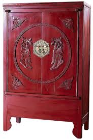 Armoire avec inserts traditionnels