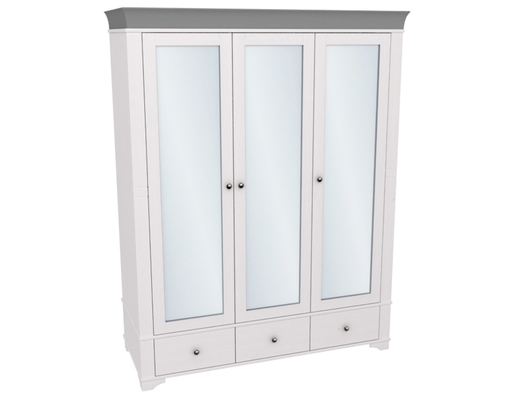 Armoire avec portes miroir